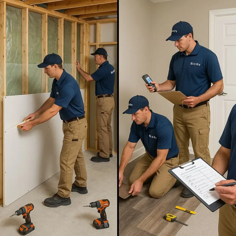 Repairs and Reconstruction process in Green Valley, MD